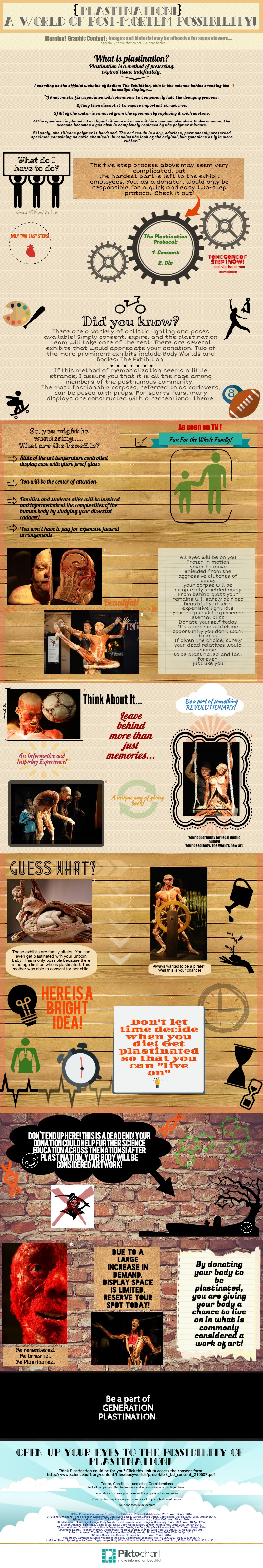 Plastination! Unlock a world of post-mortem possibility! (final project)